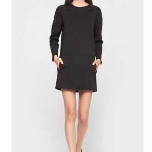 J Brand Black Colleen Scuba Dress Sz-XS